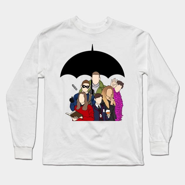 The umbrella academy Long Sleeve T-Shirt by Morishasha